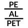 PE/AL/PET-Barriere-Siegelfolien