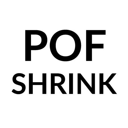 POF Polyolefin-Schrumpffolien - halbschrumpfend