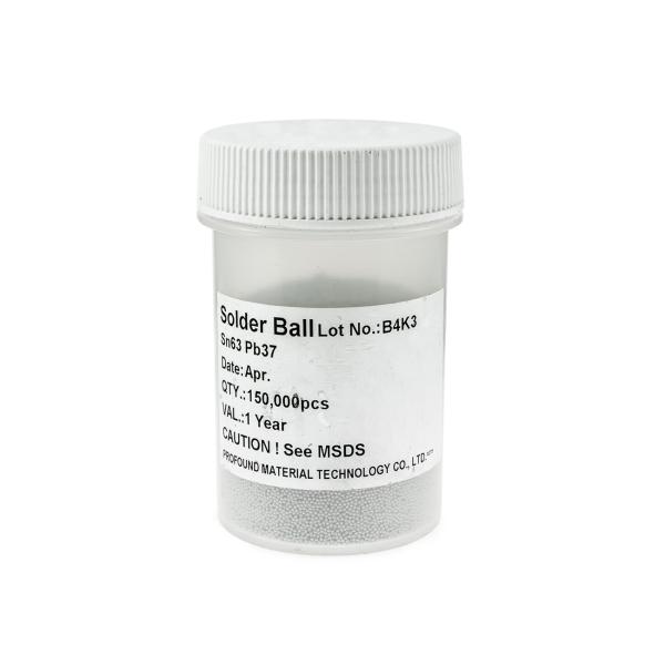 BGA Zinnperlen Pro (Großpackung) 150.000 Perlen 0,50mm