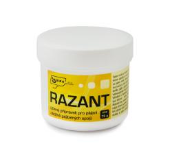 Vorbereitung zum Löten von schwierigen Verbindungen - RAZANT