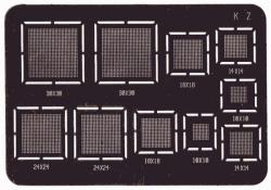 Schablone für Reflow-BGA-Schaltungen Typ K