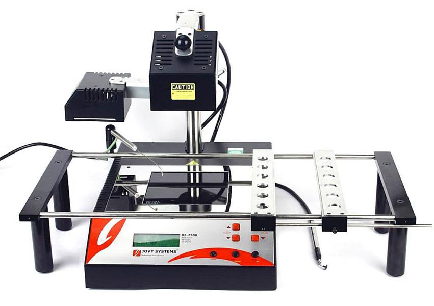 Infrarot-Lötstation JOVY RE-7500 mit Arbeitstisch für PCB