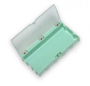 Miniatur-Kunststoffschubladen für SMD-Bauteile B4 - grün