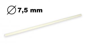 Weißer Schmelzstift für Klebepistole Durchmesser 7,5mm