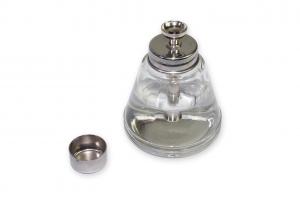 Glasbehälter für flüchtige Flüssigkeiten 150ml mit Dosierpumpe und Becher