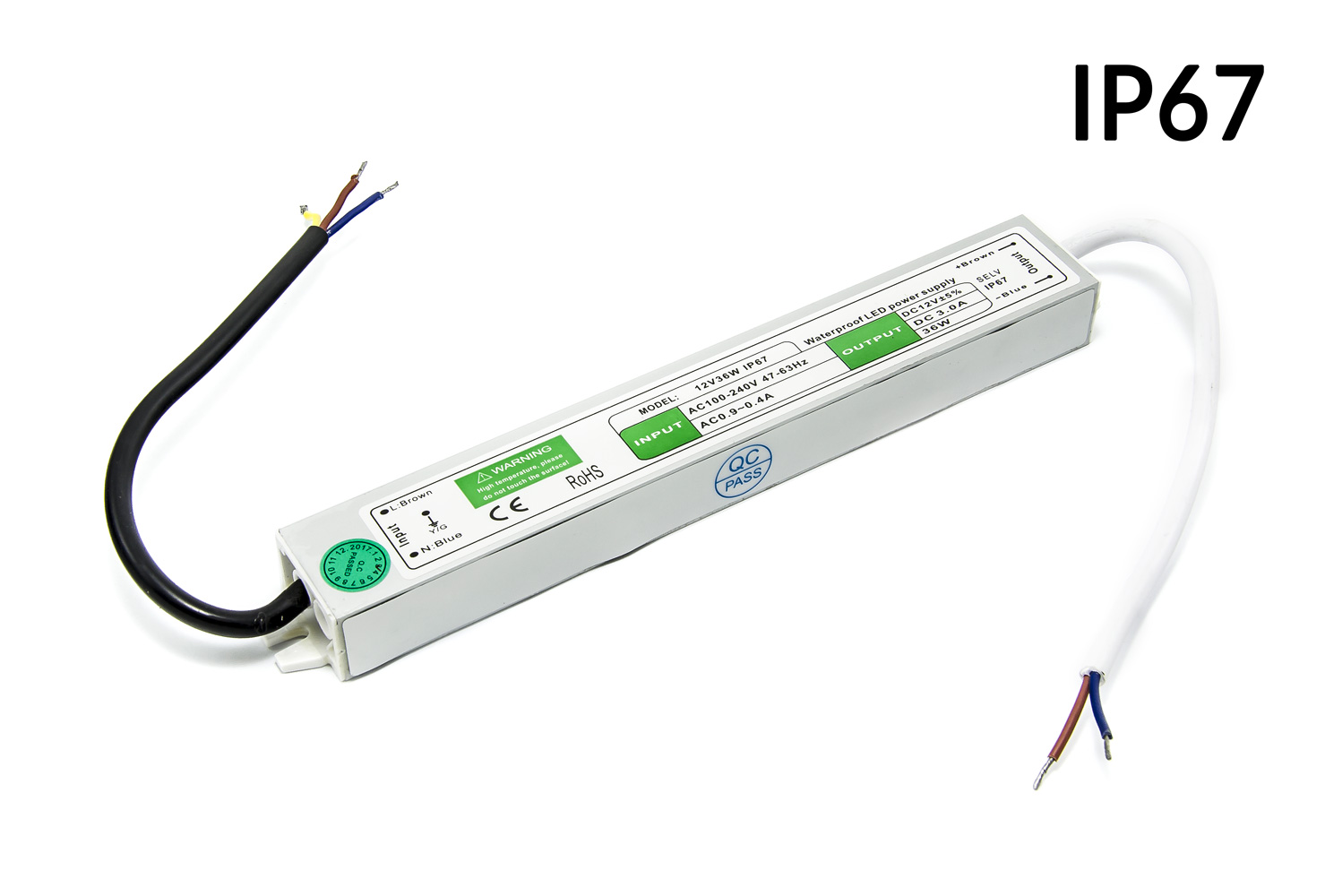 Netzteil 12V für LED-Streifen 3A 36W