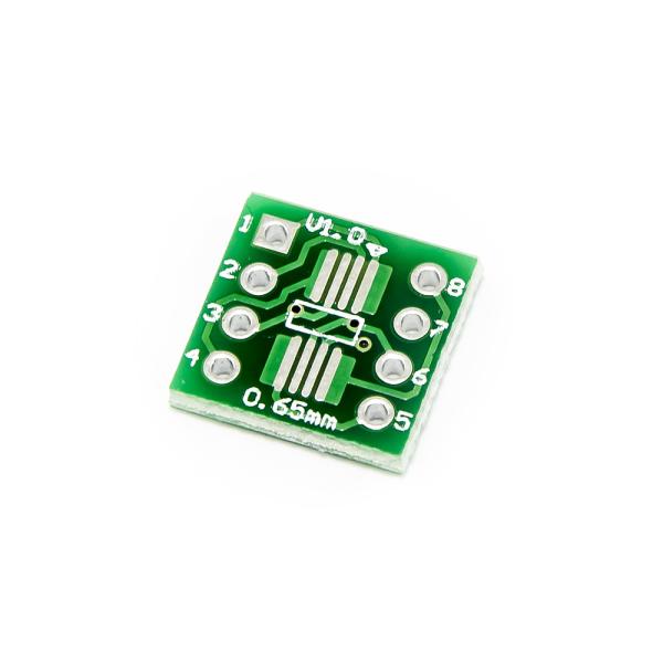 PCB-Adapter von SOP8 SO8 SOIC8 TSSOP8 MSOP8 auf DIP8 2,54mm