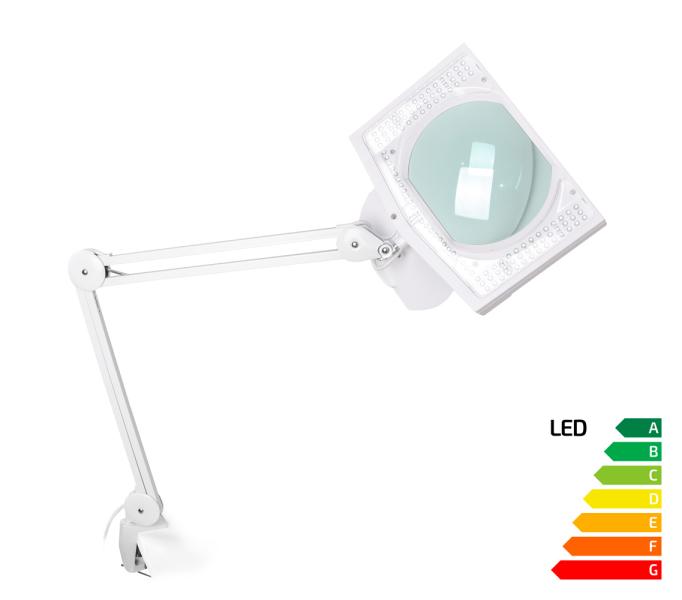 Tera 5D LED-Lampe mit großflächiger Lupe