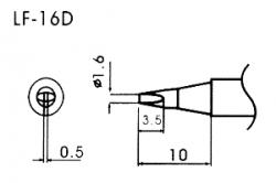 Bleifreie Lötspitze LF-16D