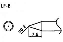 Spitze für bleifreie Lötkolben LF-B