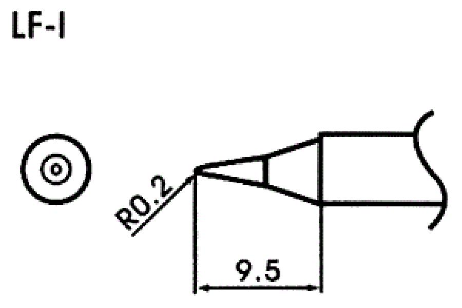 Spitze für bleifreie Lötkolben LF-I