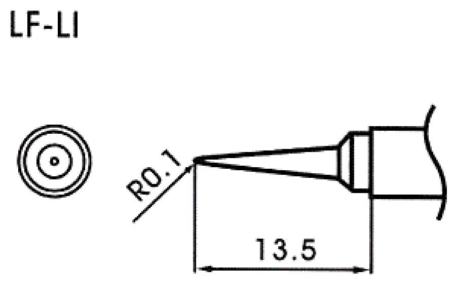 Bleifreie Lötspitze LF-LI