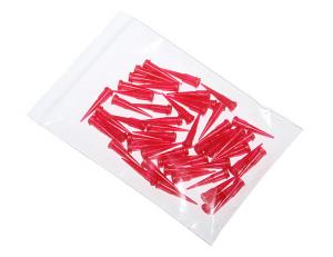Konische Kunststoff-Dosiernadeln rot 25G 50St