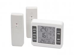 Digitales Thermometer mit Alarm und zwei drahtlosen Sensoren - 40°C bis 60°C