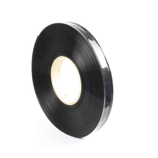 Schwarze PVC-Schrumpffolie 2:1 Breite 20mm, Durchmesser 12mm