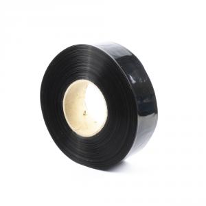 Schwarze PVC-Schrumpffolie 2:1 Breite 30mm, Durchmesser 18mm