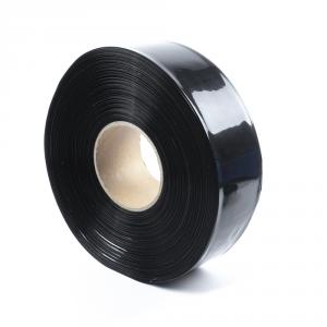Schwarze PVC-Schrumpffolie 2:1 Breite 60mm, Durchmesser 36mm