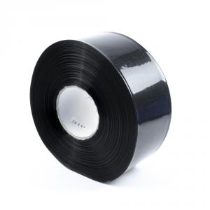 Schwarze PVC-Schrumpffolie 2:1 Breite 70mm, Durchmesser 42mm