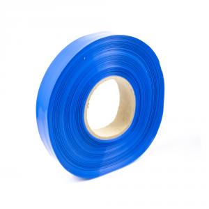 Blaue PVC-Schrumpffolie 2:1 Breite 25mm, Durchmesser 15mm