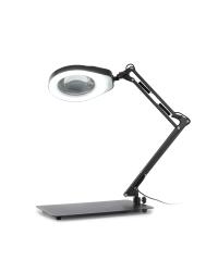 PD178S Vergrößerung 8D Arbeitslampe mit Lupe - schwarz