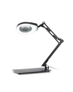 PD178S Vergrößerung 8D Arbeitslampe mit Lupe - schwarz