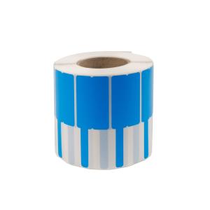 Selbstklebende Etiketten zur Kennzeichnung von Kabeln und Drähten 1000 Stk. blau
