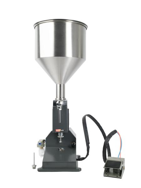 Pneumatischer Flüssigkeitsfüller für dünne bis mittelstarke Flüssigkeiten 5-50ml