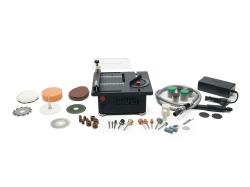 Multifunktionale Tisch-Minisäge mit Zubehör zum Schneiden, Fräsen, Schleifen und Bohren