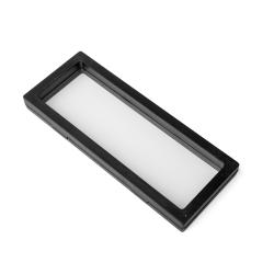 3D-Schweberahmen schwarz 9x23x2 cm