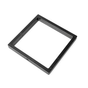 Präsentationsmembran 3D-Rahmen schwarz 18x18x2 cm