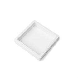 Präsentationsmembran 3D-Rahmen weiß 11x11x2 cm