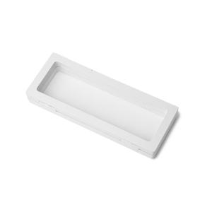 3D Münz- und Schmuckrahmen weiß 7x18x2 cm