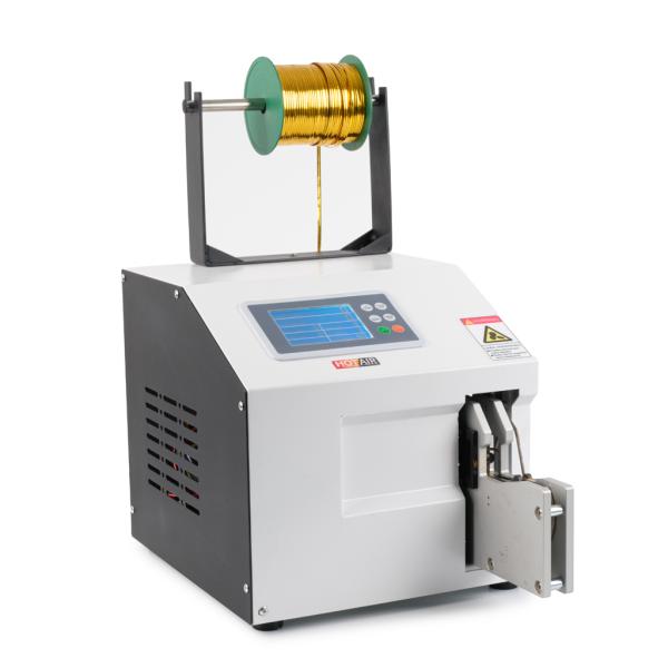 Halbautomatische Twistband-Drahtbindemaschine zum Verschließen von Beuteln und zum Bündeln von Kabeln