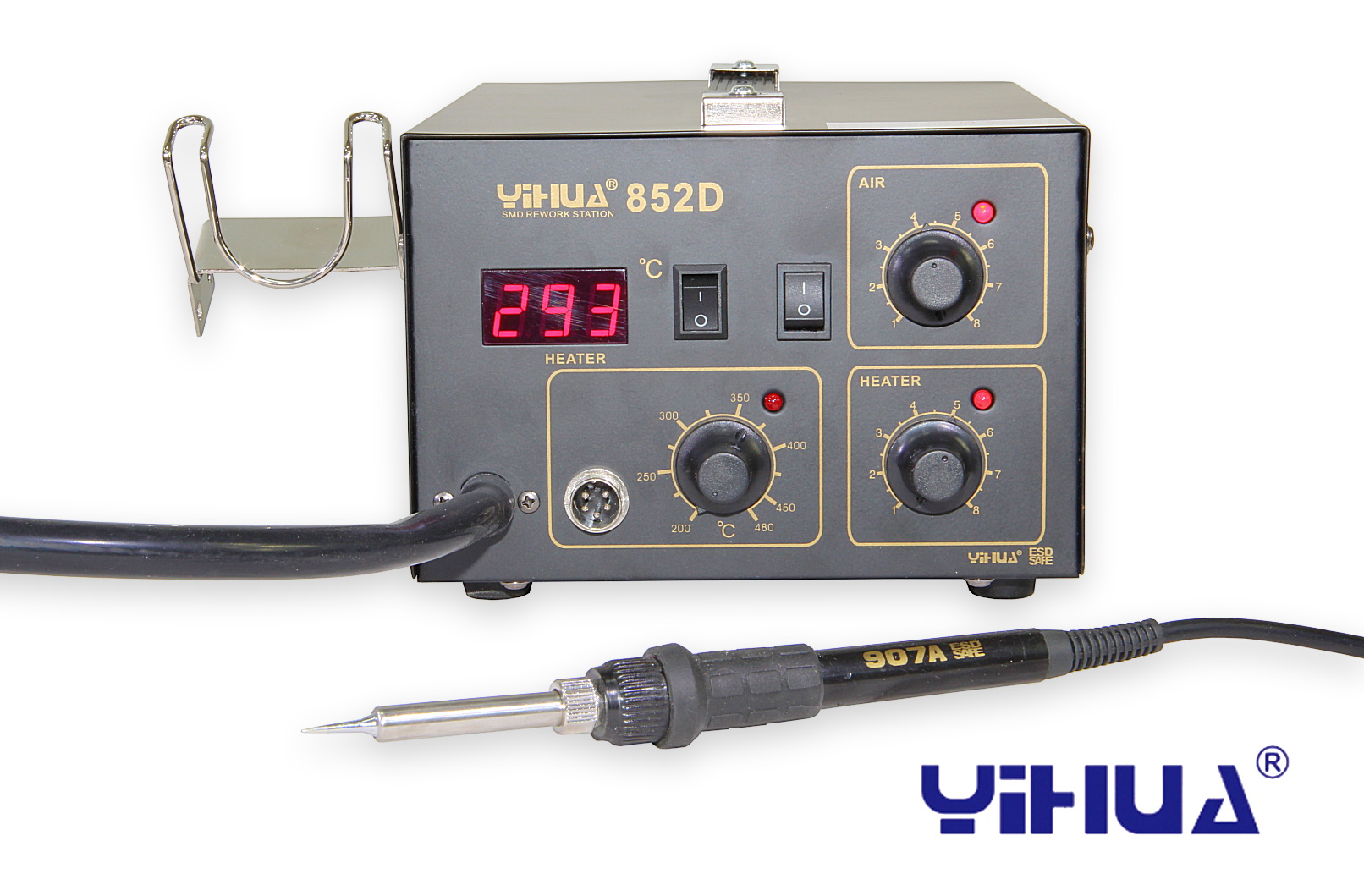 Yihua 852D Kombi-Lötstation mit Membrankompressor