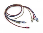 Kabel USB-C - USB 2.0 Premium Metallic, geflochten, verschiedene Farben, 1m