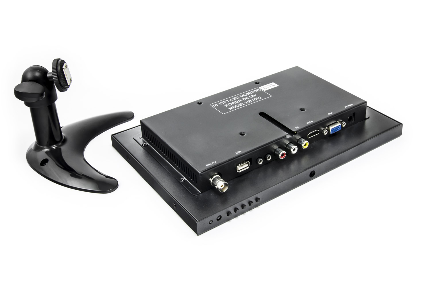 LCD VA Monitor 10.1" 1920x1080 HDMI BNC VGA AV, Metallgehäuse