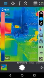 Flir One Pro iPhone iOS Wärmebildkamera, -20°C bis +400°C