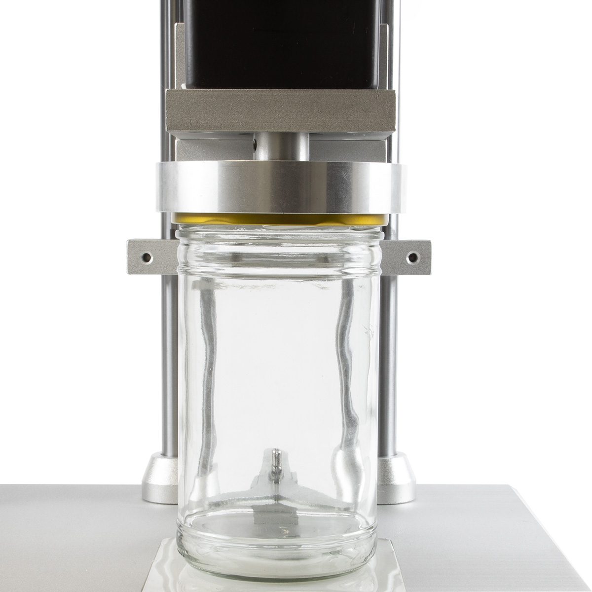 Automatischer Verschließer für Gläser und Flaschen mit Schraubverschluss