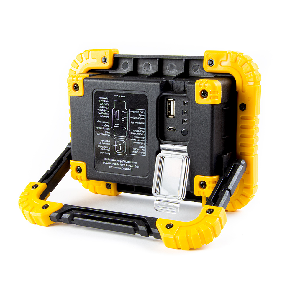 Tragbarer LED-Arbeitsscheinwerfer 750L 10W mit Powerbank