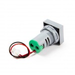 Digitales Amperemeter AC 0-100A für Unterputzmontage 22mm quadratisch