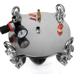 Drucktank / Behälter für Zapfsäulen 10l aus Edelstahl