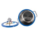 Vakuumkammer 8L mit Ölpumpe 230V/50Hz