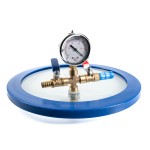 Vakuumkammer 8L mit Ölpumpe 230V/50Hz