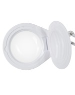 Tischleuchte mit Vergrößerungsglas PD178S Vergrößerung 8D - weiß