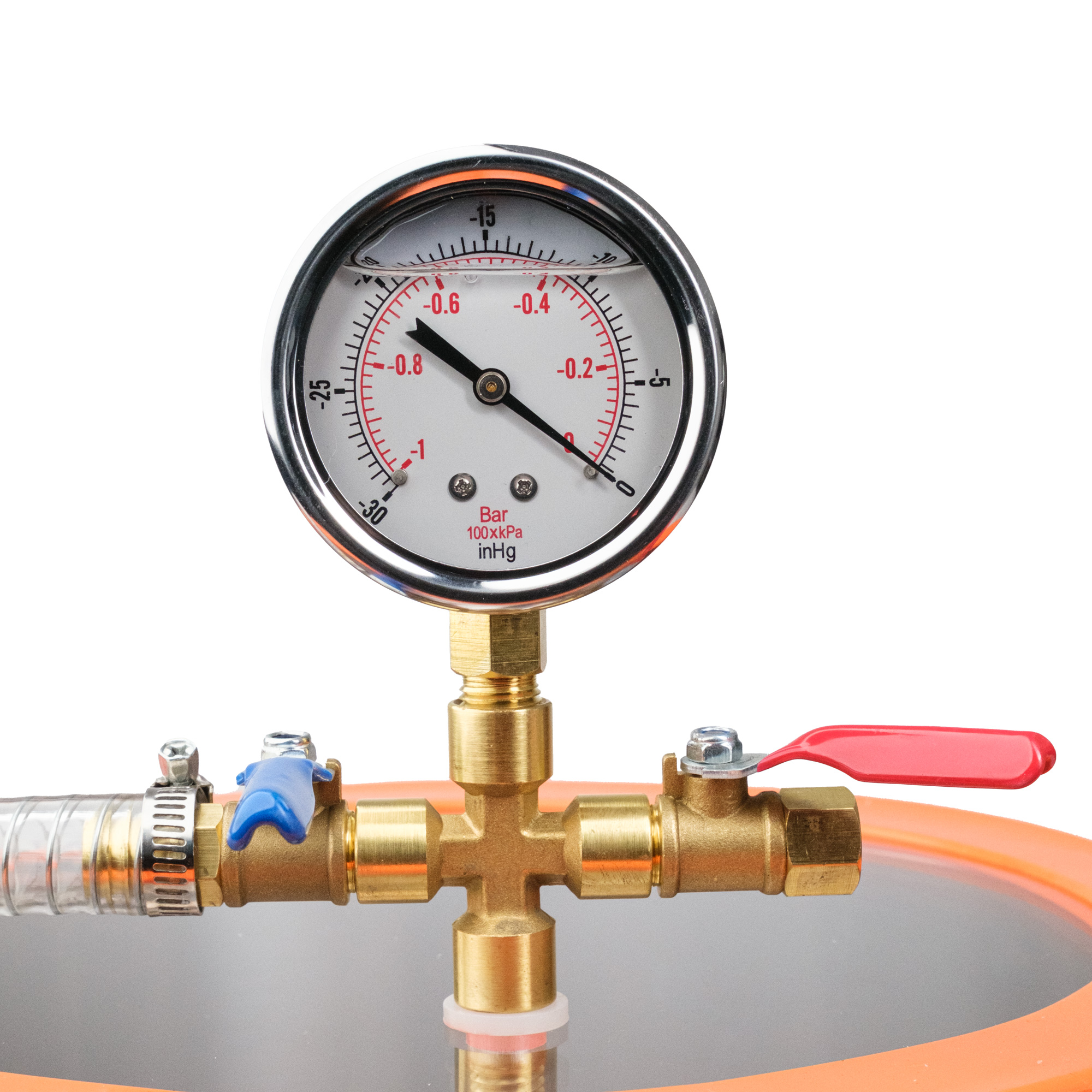 Vakuumkammer 18L mit Ölpumpe 230V/50Hz