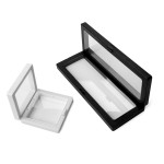 Präsentationsmembran 3D-Rahmen weiß 9x23x2 cm