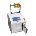 Halbautomatische Twistband-Drahtbindemaschine zum Verschließen von Beuteln und zum Bündeln von Kabeln