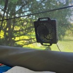 Ventilator für Dachausbauten, Zelte und Wohnwagen - magnetisch USB 5V