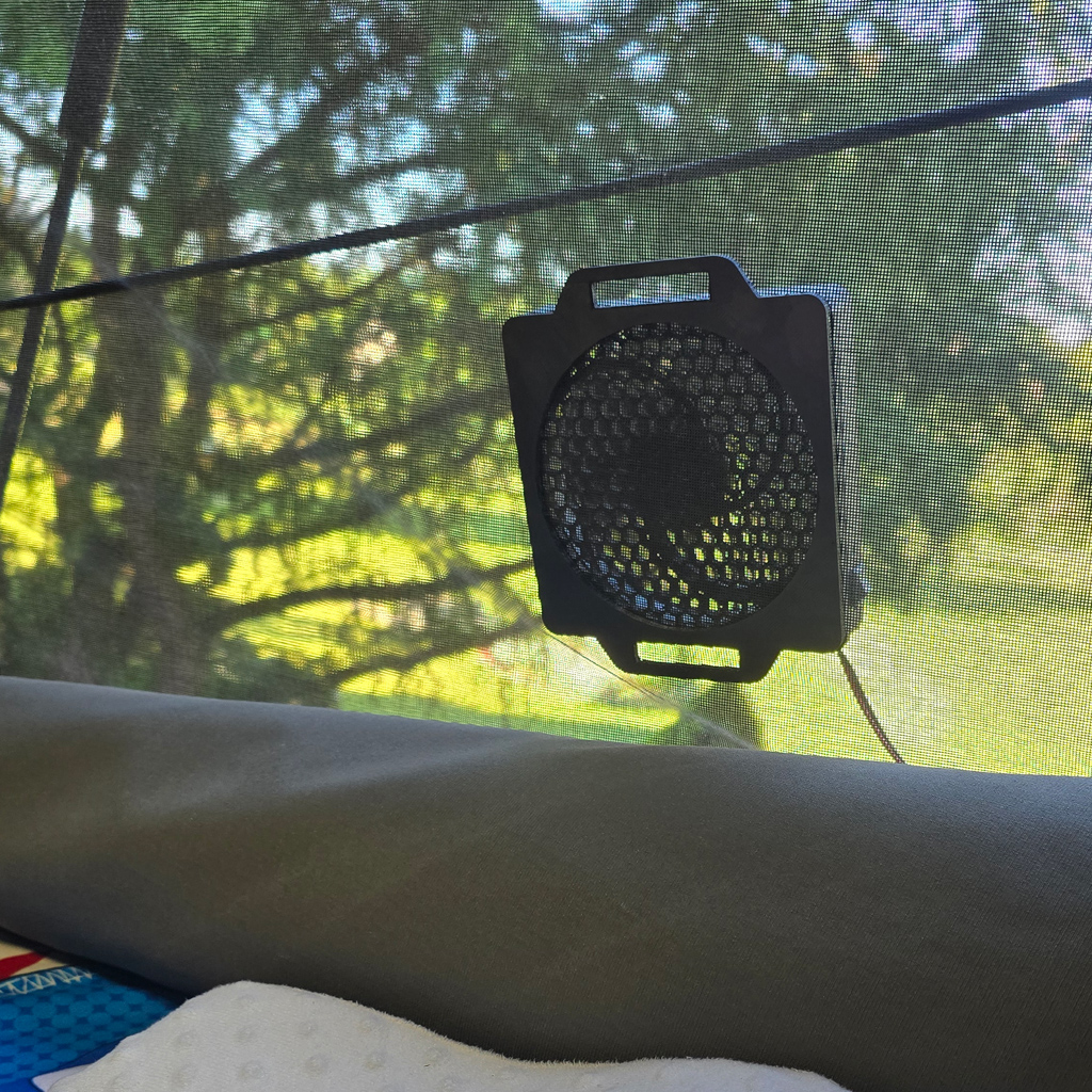 Ventilator für Dachausbauten, Zelte und Wohnwagen - magnetisch USB 5V